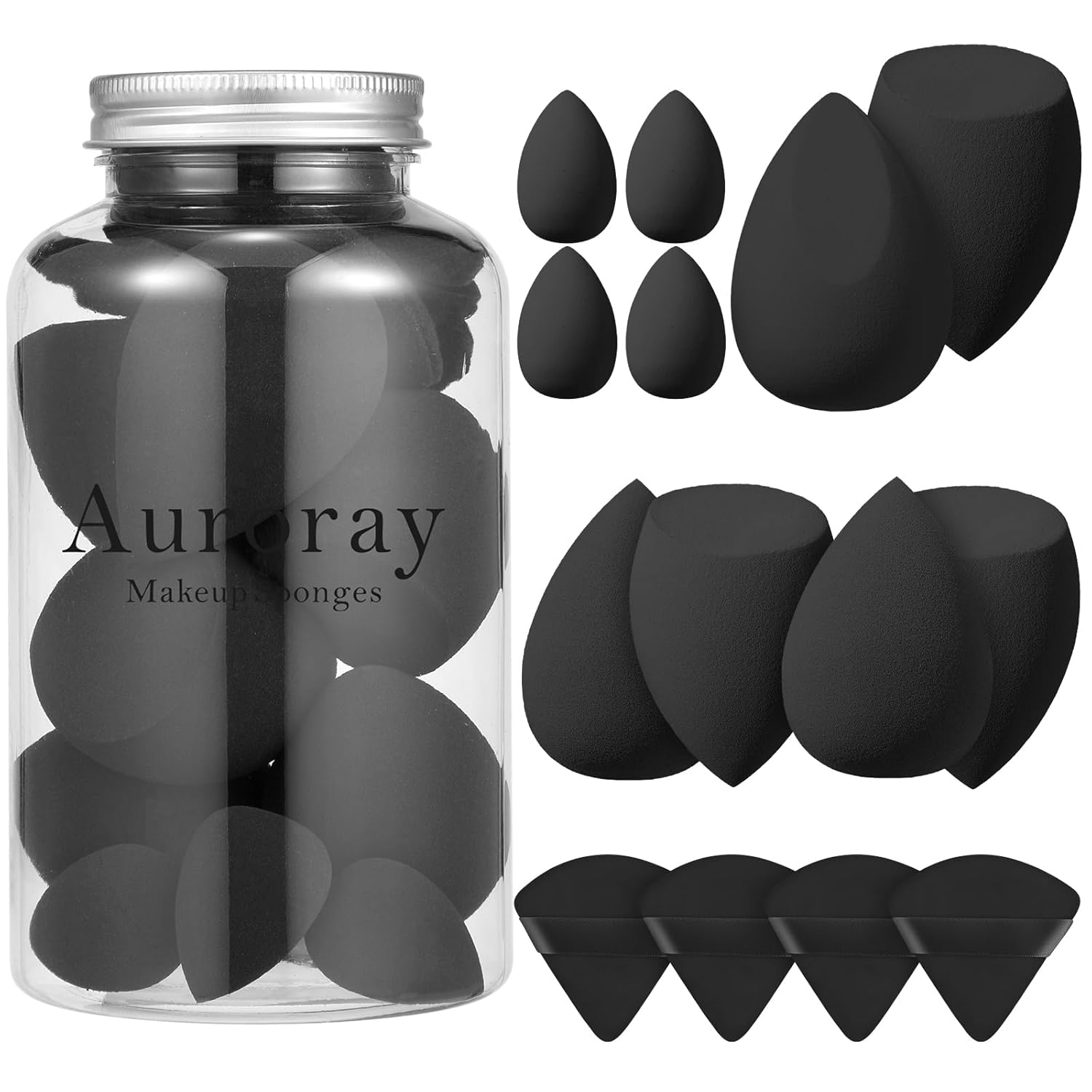 Beauty Makeup Looks - Makeup Sponge Low Product Absorption Streak-Free