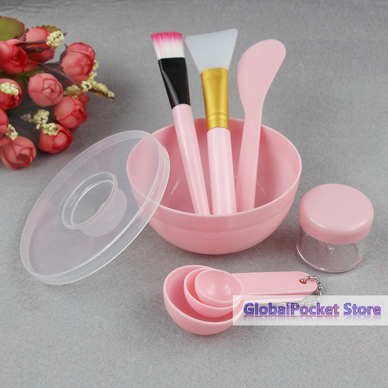 Beauty Makeup Bar - Facial Brush Mask Bowl Spoon Set