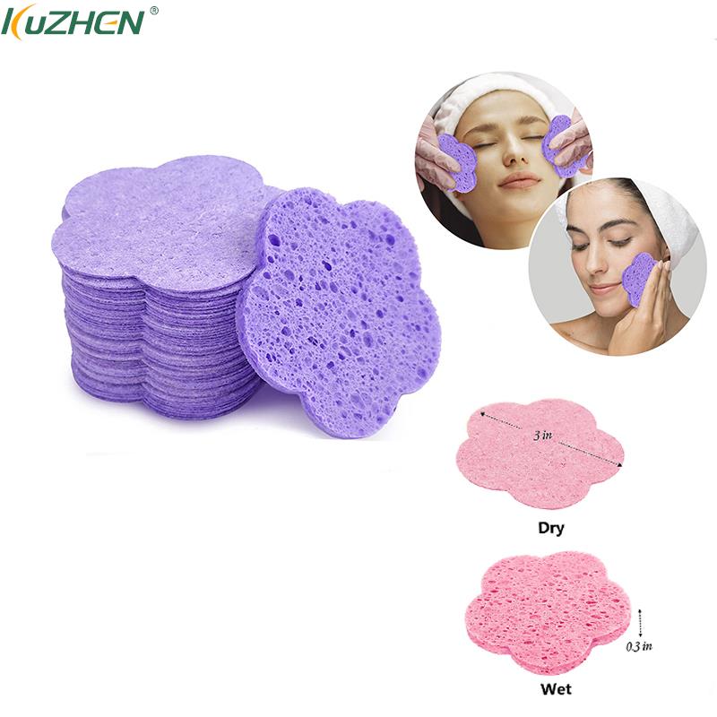 Kiss Beauty Makeup Remover - 20PCS Face Cleaning Sponge Pad for