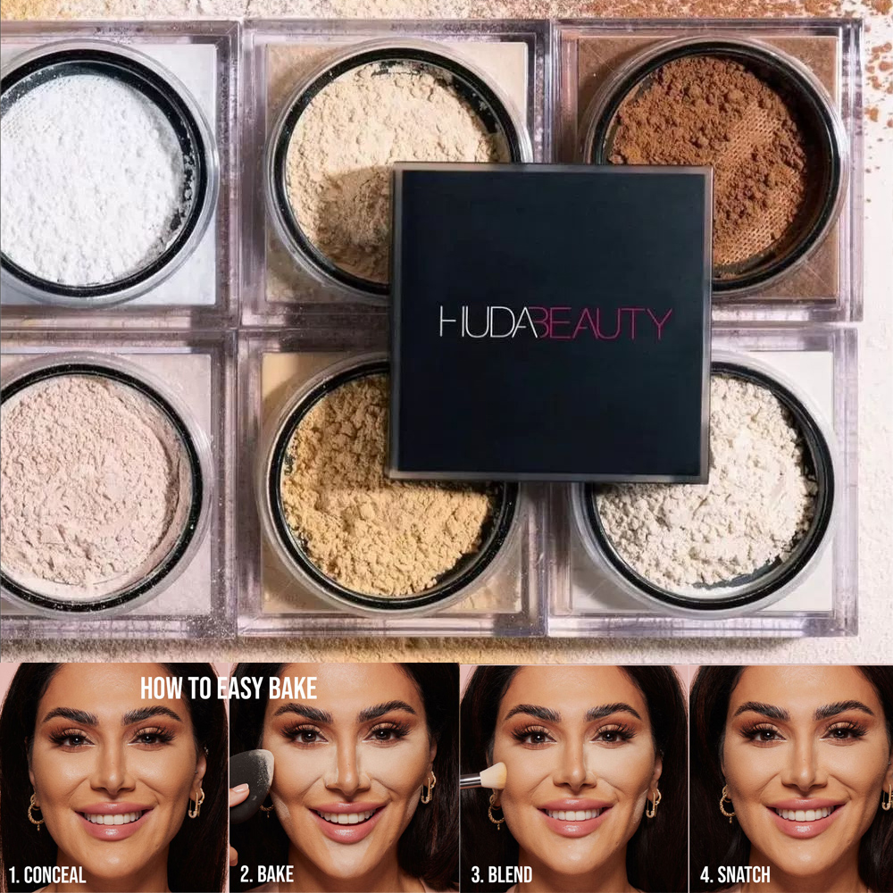 Beauty Huda Makeup - HudaBeauty Loose powder makeup Loose Baking&Setting