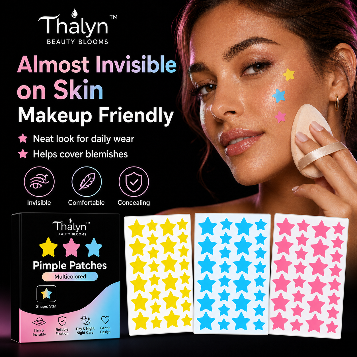 240PCS Colorful Star Pimple Pa – обзор и цена Beauty For You Makeup