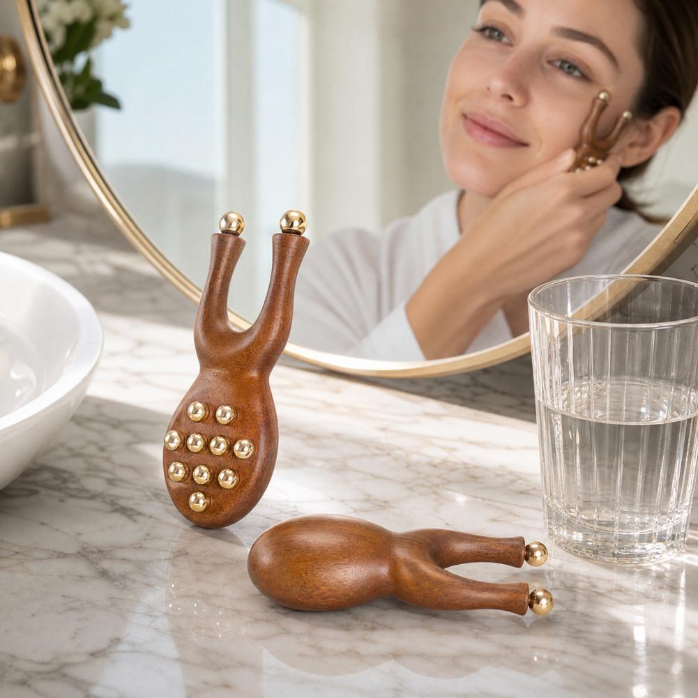 Sandalwood Facial Massage Roll – обзор и цена Face Massager