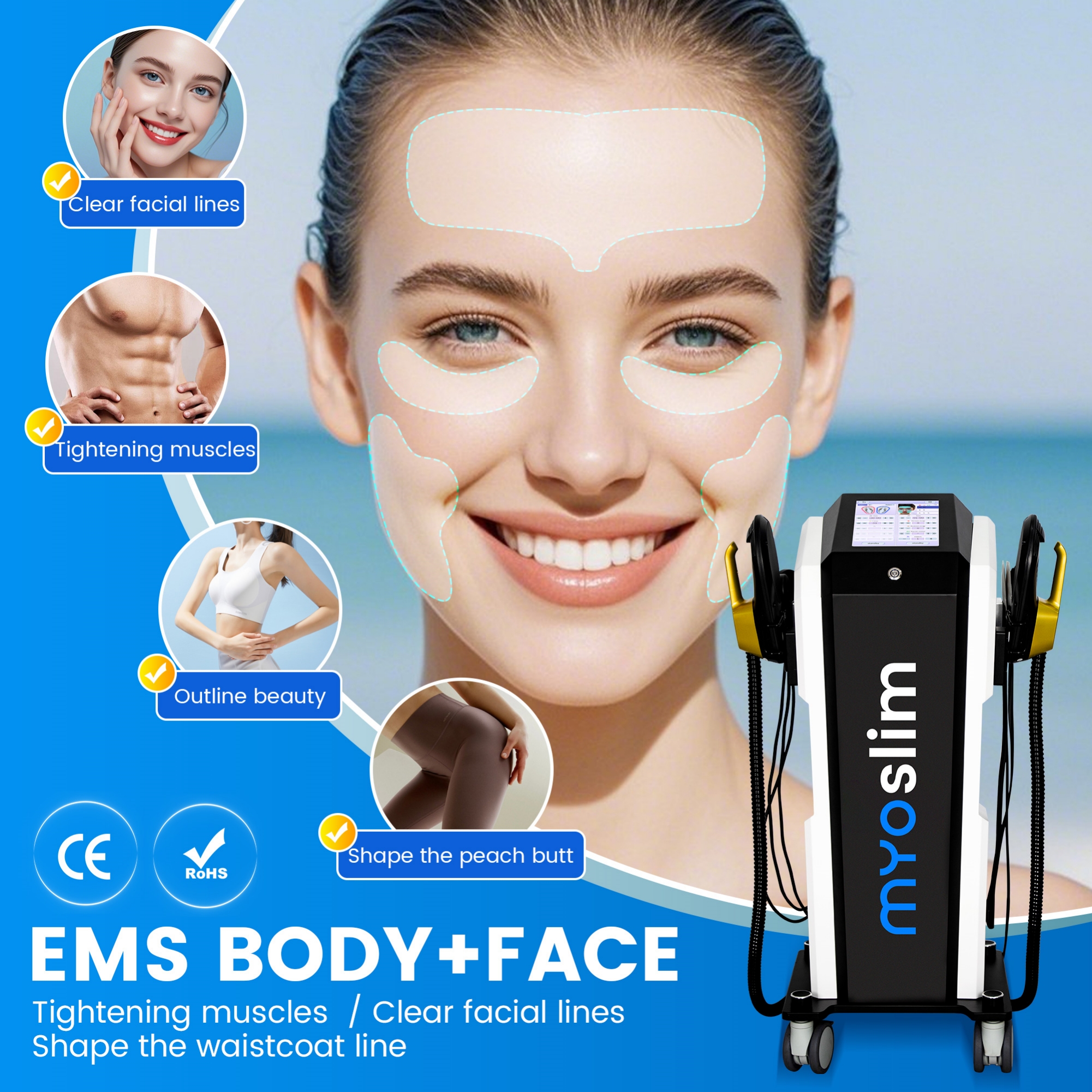 Professional EMS Beauty Device – обзор и цена Face Massager