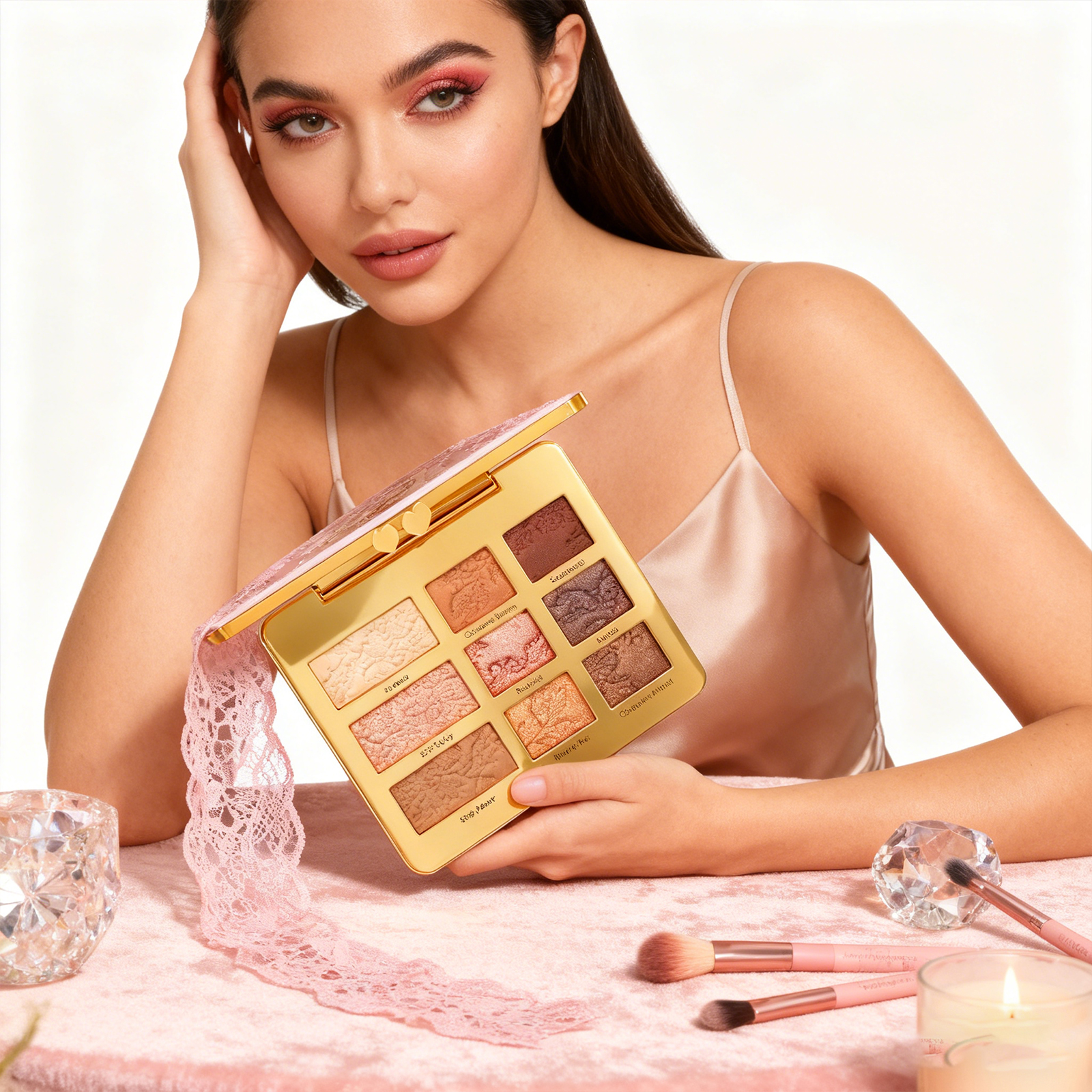 9 Color Multifunctional Makeup – обзор и цена Beauty Makeup Eyeshadow Palette