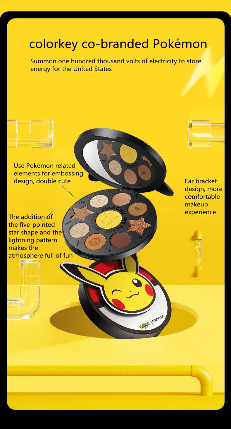 Cartoon Eyeshadow Palette 9 Co – обзор и цена Beauty Makeup Eyeshadow Palette
