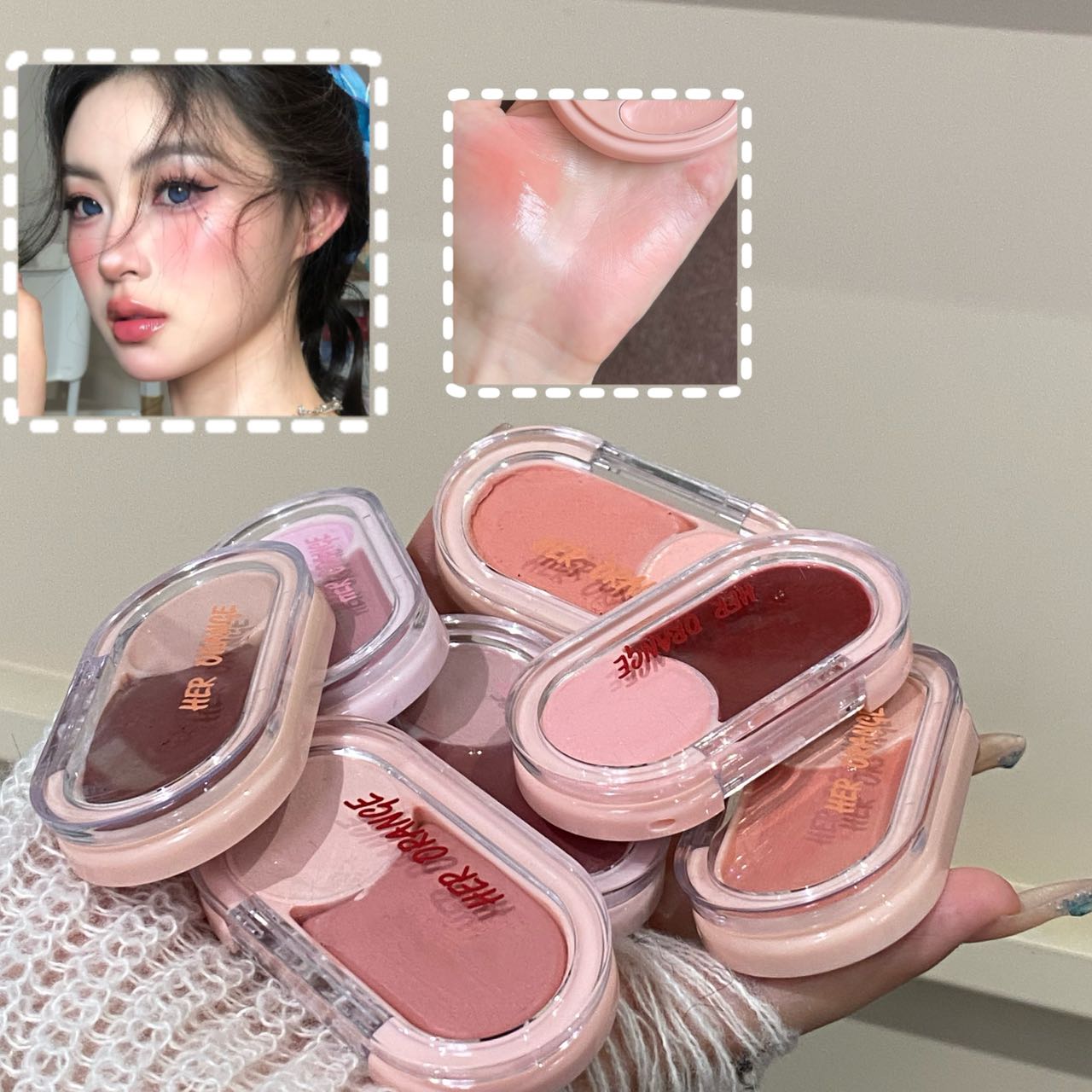 Herorange Two Tone Cream Blush – обзор и цена J Beauty Makeup