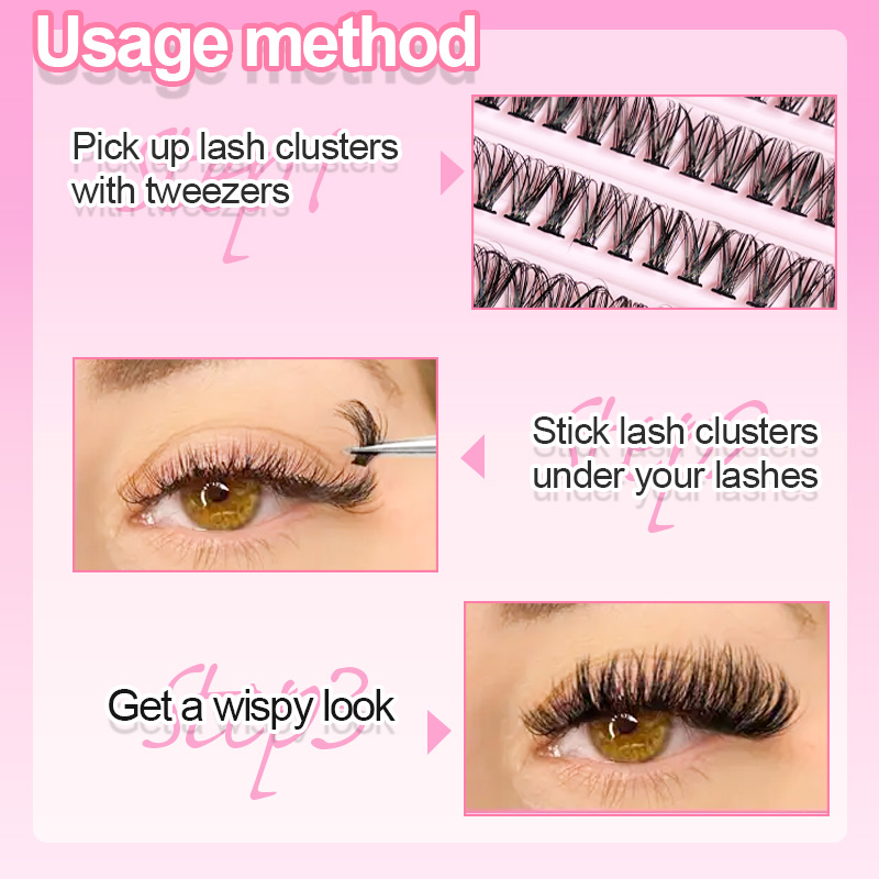 Individual Lashes Eyelash tuft – обзор и цена False Eyelashes Natural