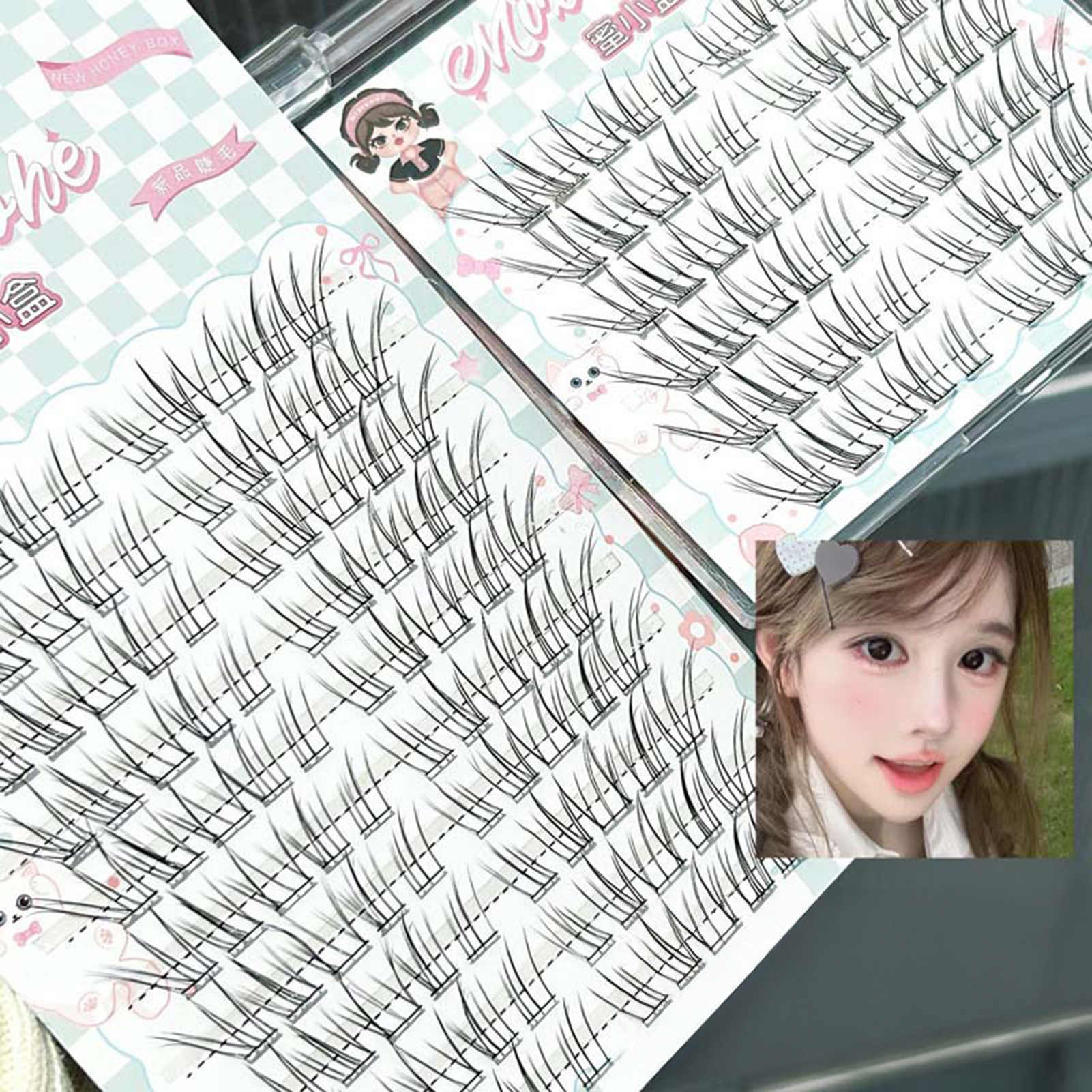 6/10rows Natural Deer Look Fal – обзор и цена False Eyelashes Natural