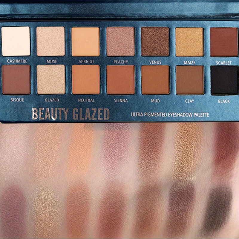 BEAUTY GLAZED 14 Colors Eyesha – обзор и цена Beauty Huda Makeup