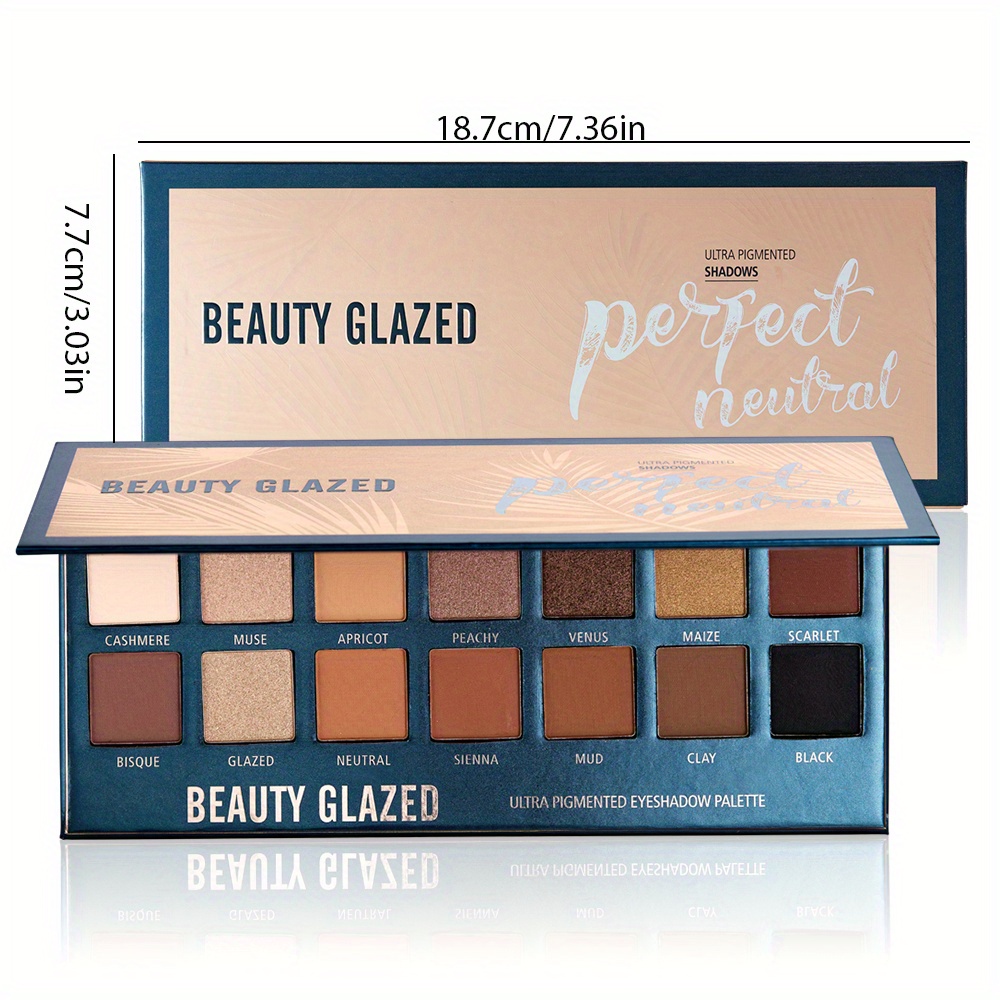 BEAUTY GLAZED 14 Colors Eyesha – обзор и цена Beauty Huda Makeup
