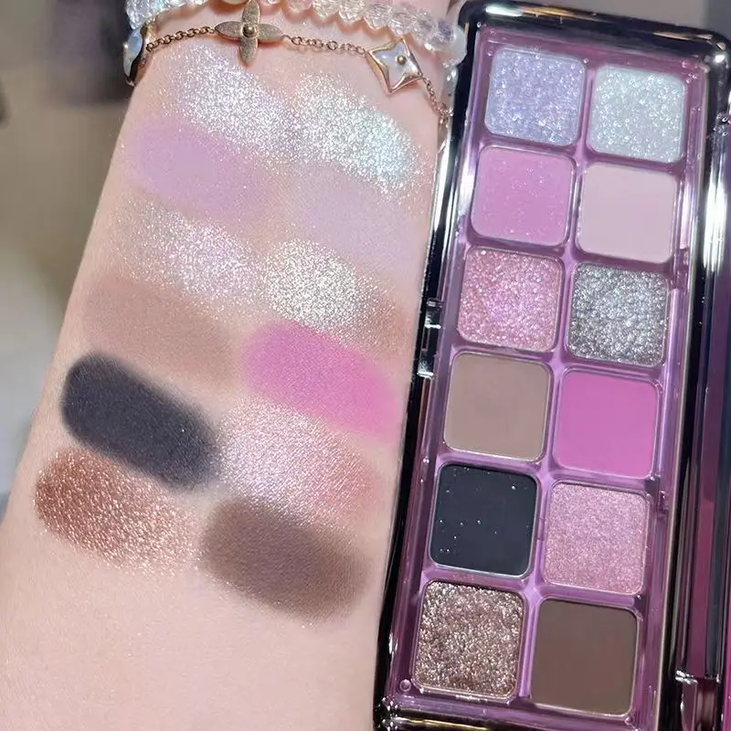 12 Color Eye Shadow Plate Matt – обзор и цена Beauty Huda Makeup