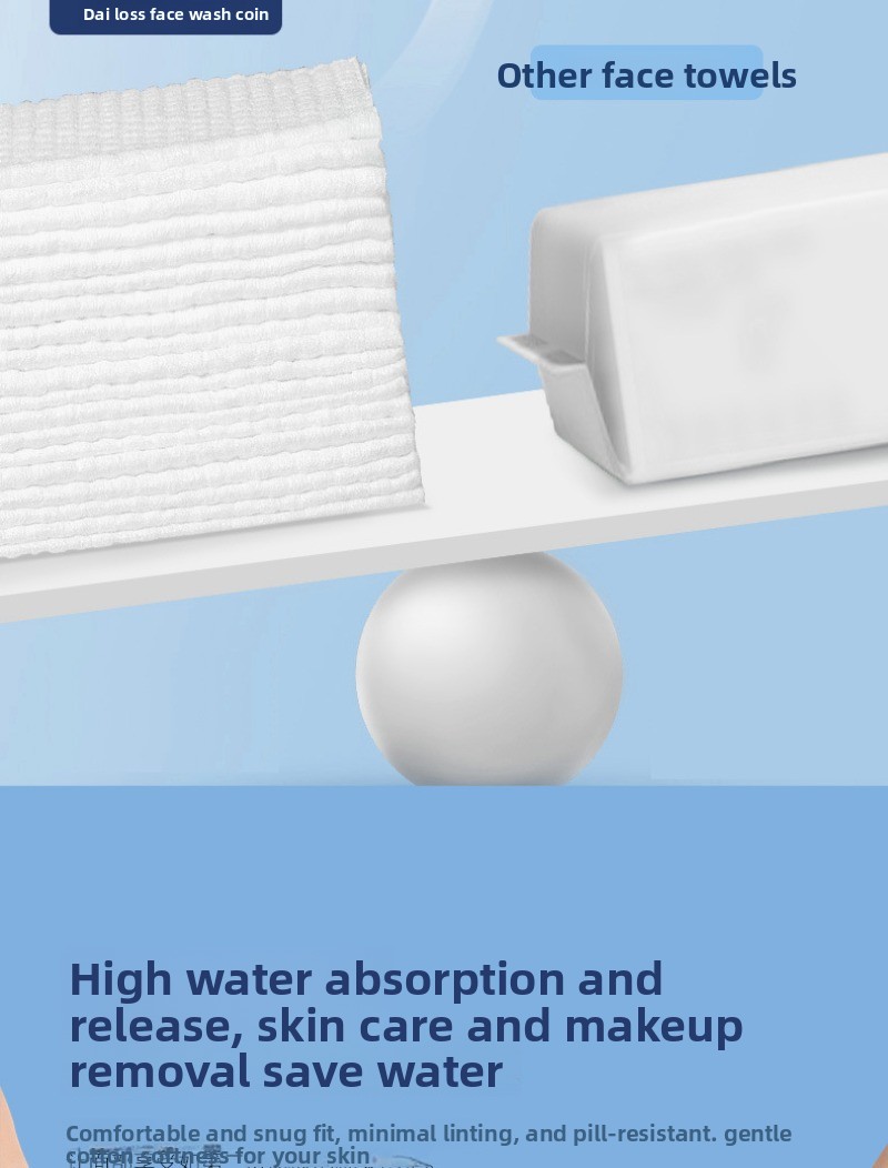Disposable pure cotton hanging – обзор и цена Kiss Beauty Makeup Remover