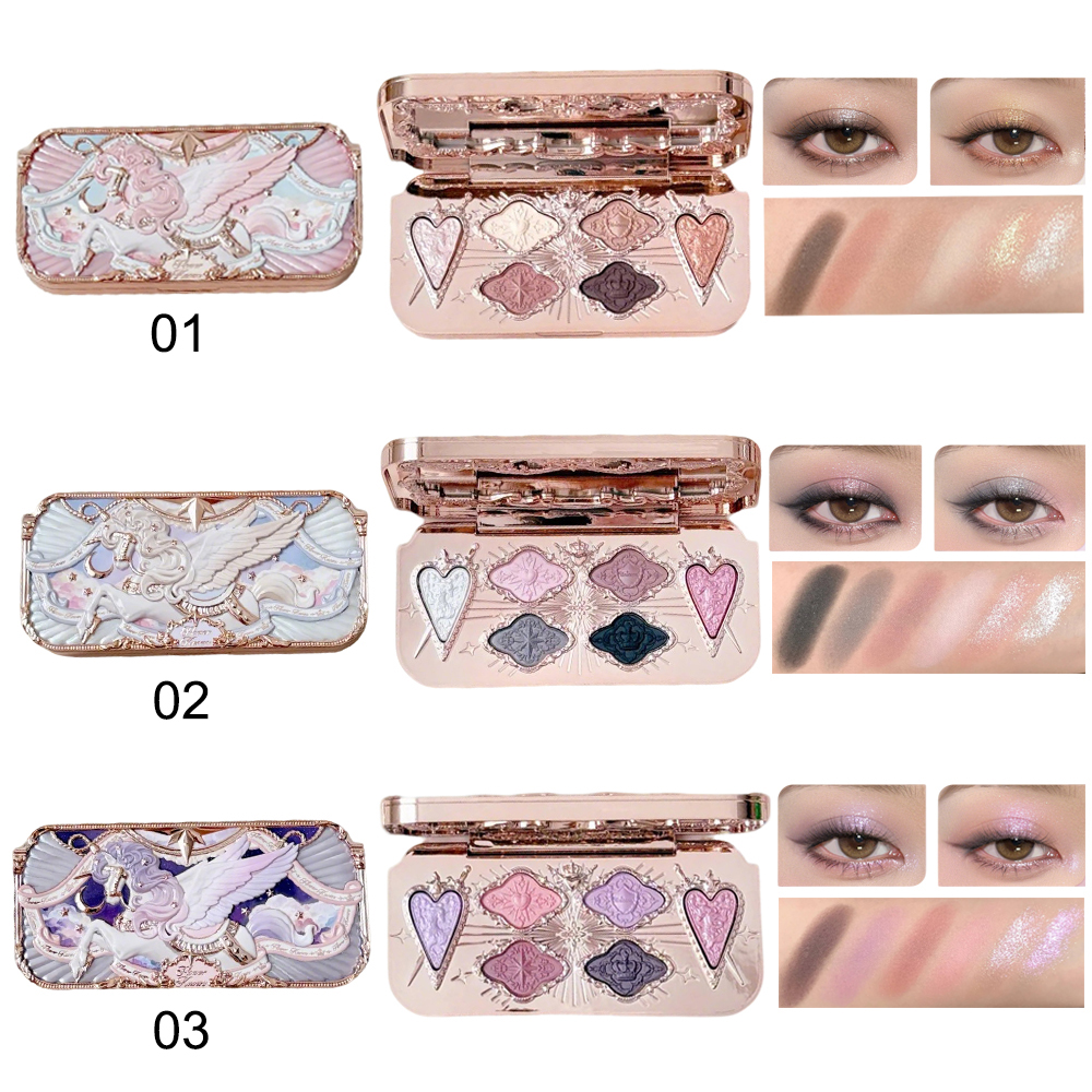Flower Knows Knight Unicorn Ey – обзор и цена Beauty Makeup Eyeshadow Palette