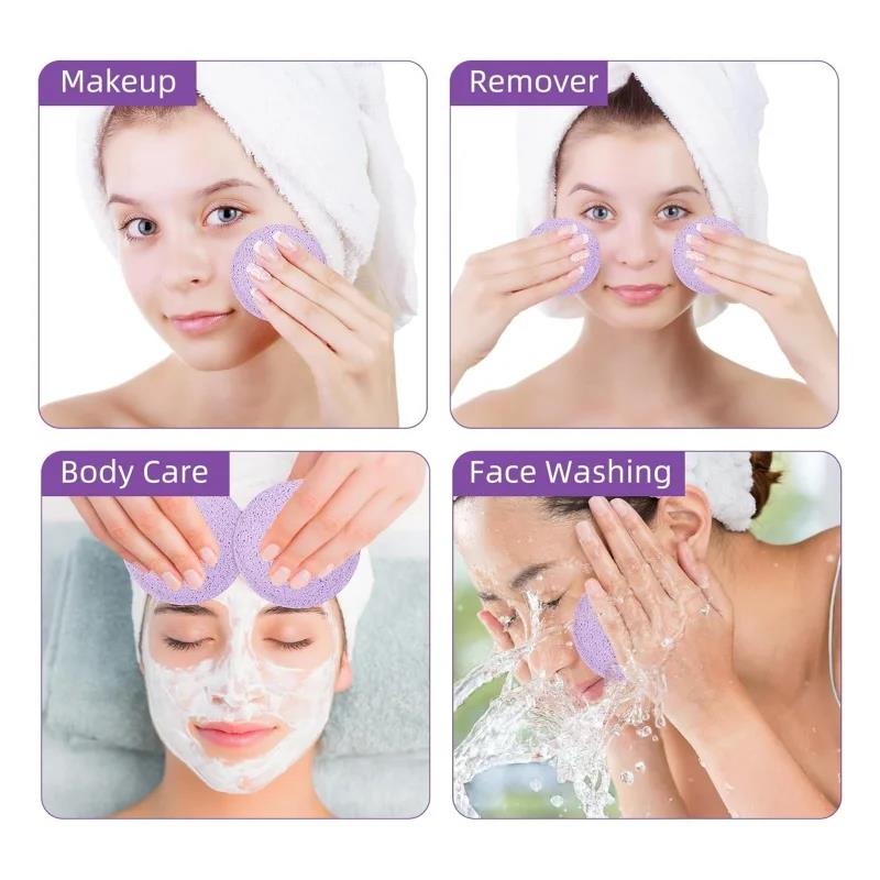 Compress Face Wash Puff with S – обзор и цена Kiss Beauty Makeup Remover