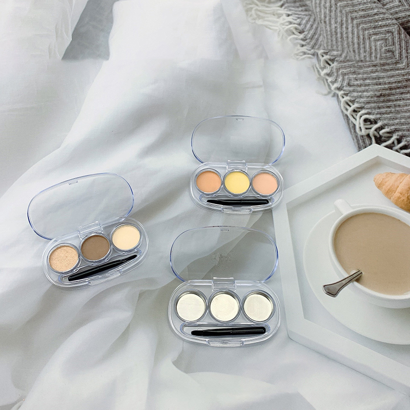 【3In1 Makeup Aluminum Palette  – обзор и цена Beauty Makeup Eyeshadow Palette