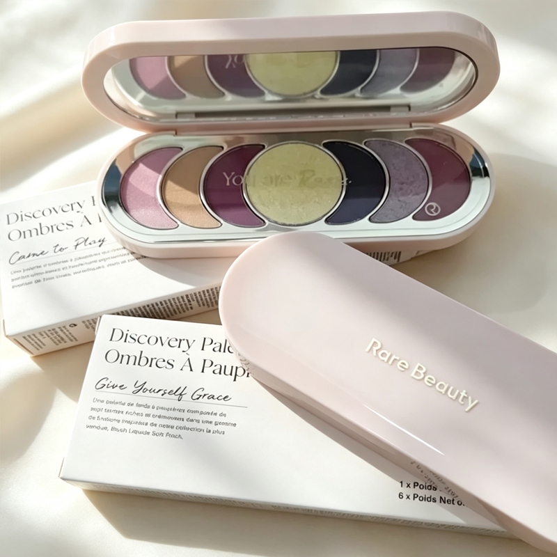Luxury Eye Shadow Plate Pearl  – обзор и цена Rare Beauty Makeup Highlighter