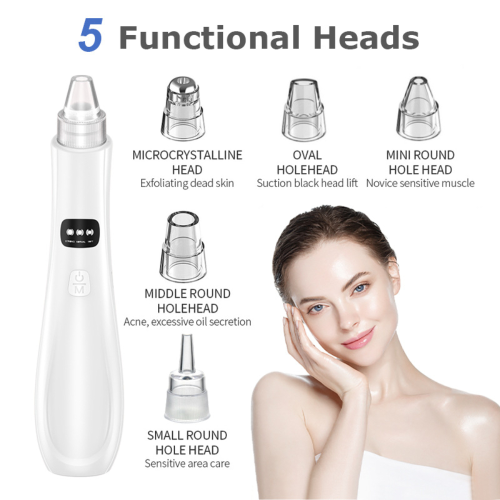 Electric Blackhead Remover 3 S – обзор и цена Pore Vacuum