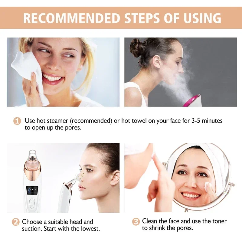 Blackhead Remover Vacuum Sucti – обзор и цена Pore Vacuum