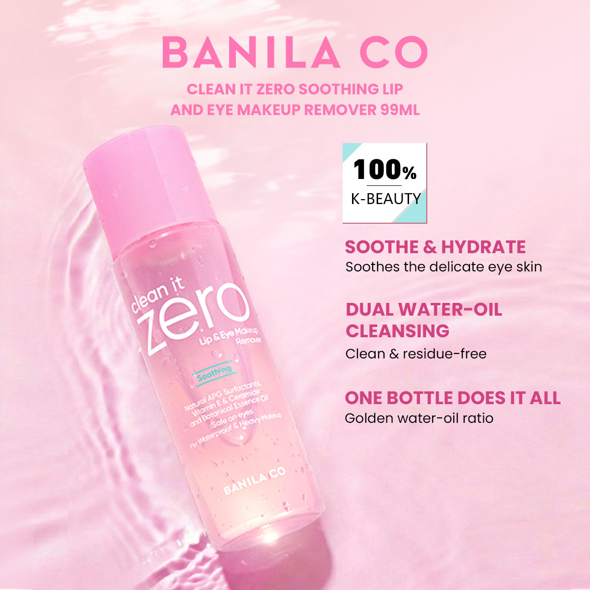 BANILA CO Clean it Zero Soothi – обзор и цена Beauty For You Makeup