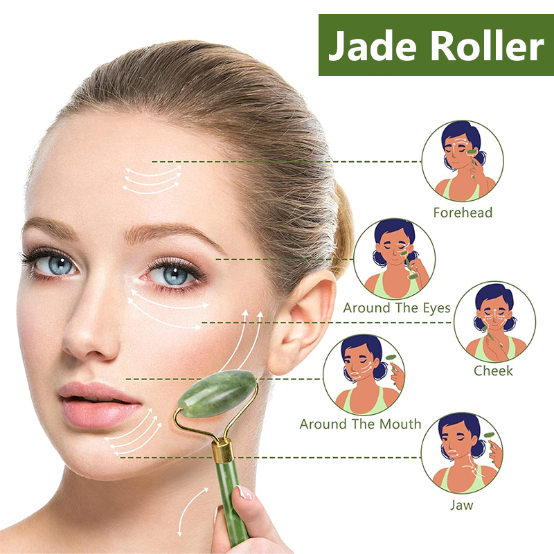 Natural Jade Roller Face Gua S – обзор и цена Face Massager