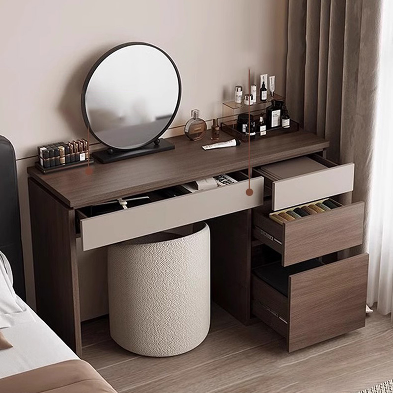 Wood Shelf Vanity Table Modern – обзор и цена Beauty Without Makeup