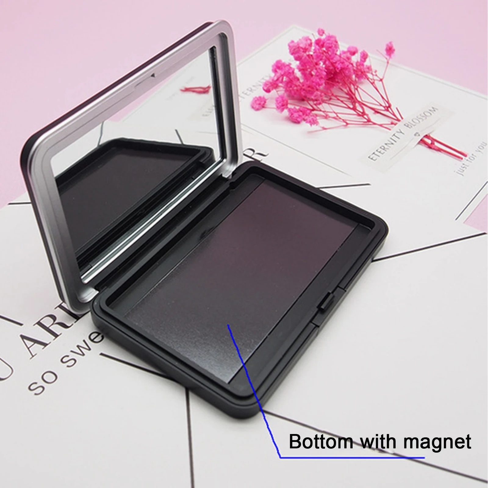 1Pc Matte Black Empty Magnetic – обзор и цена Beauty Makeup Eyeshadow Palette