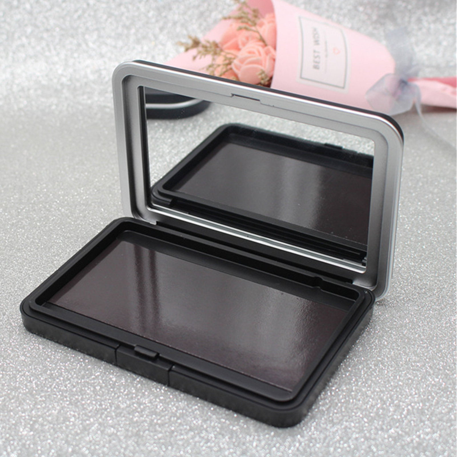 1Pc Matte Black Empty Magnetic – обзор и цена Beauty Makeup Eyeshadow Palette