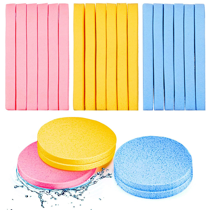 12Pcs Compressed Facial Sponge – обзор и цена Kiss Beauty Makeup Remover
