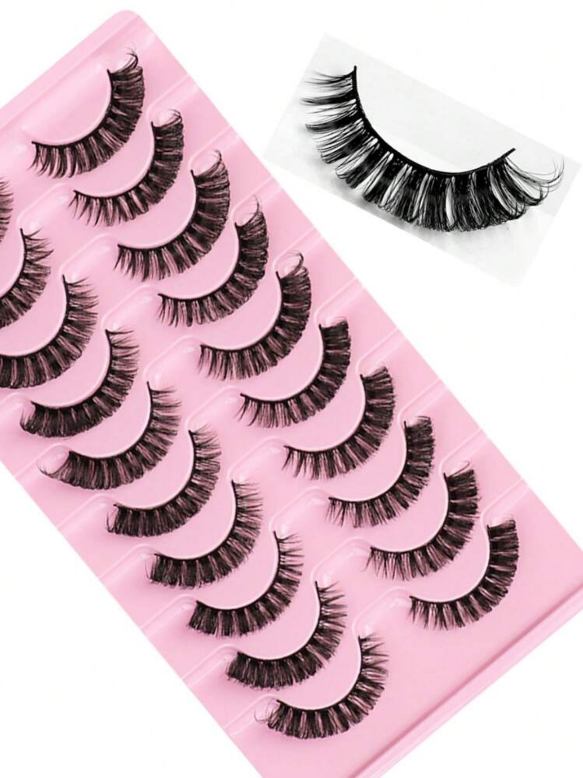 Russian Striped False Eyelashe – обзор и цена Beauty Makeup Bar