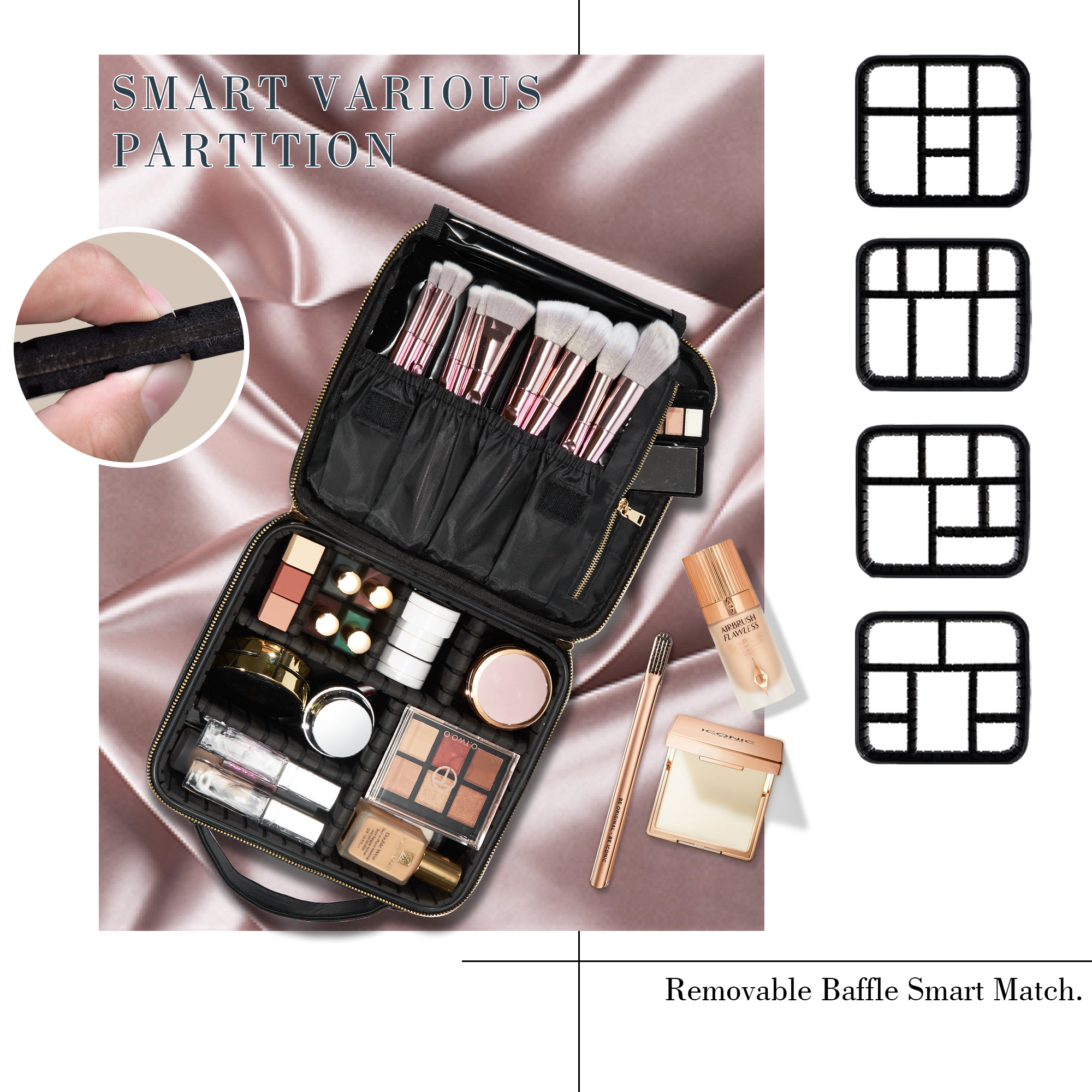 Cosmetic Case Makeup Bag Vanit – обзор и цена Beauty For You Makeup