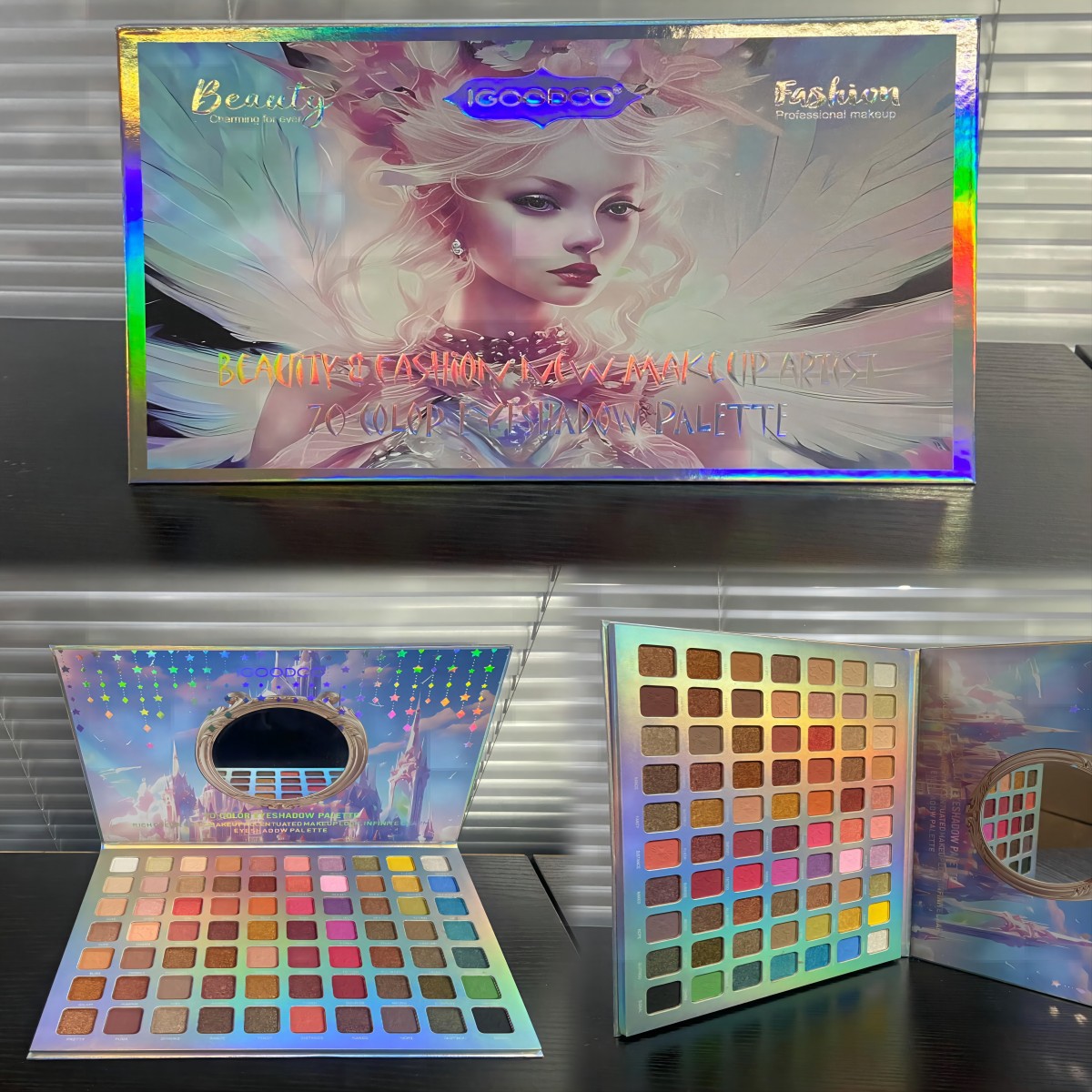70 Eye Shadow Plate Shimmer Ma – обзор и цена Beauty Makeup Eyeshadow Palette