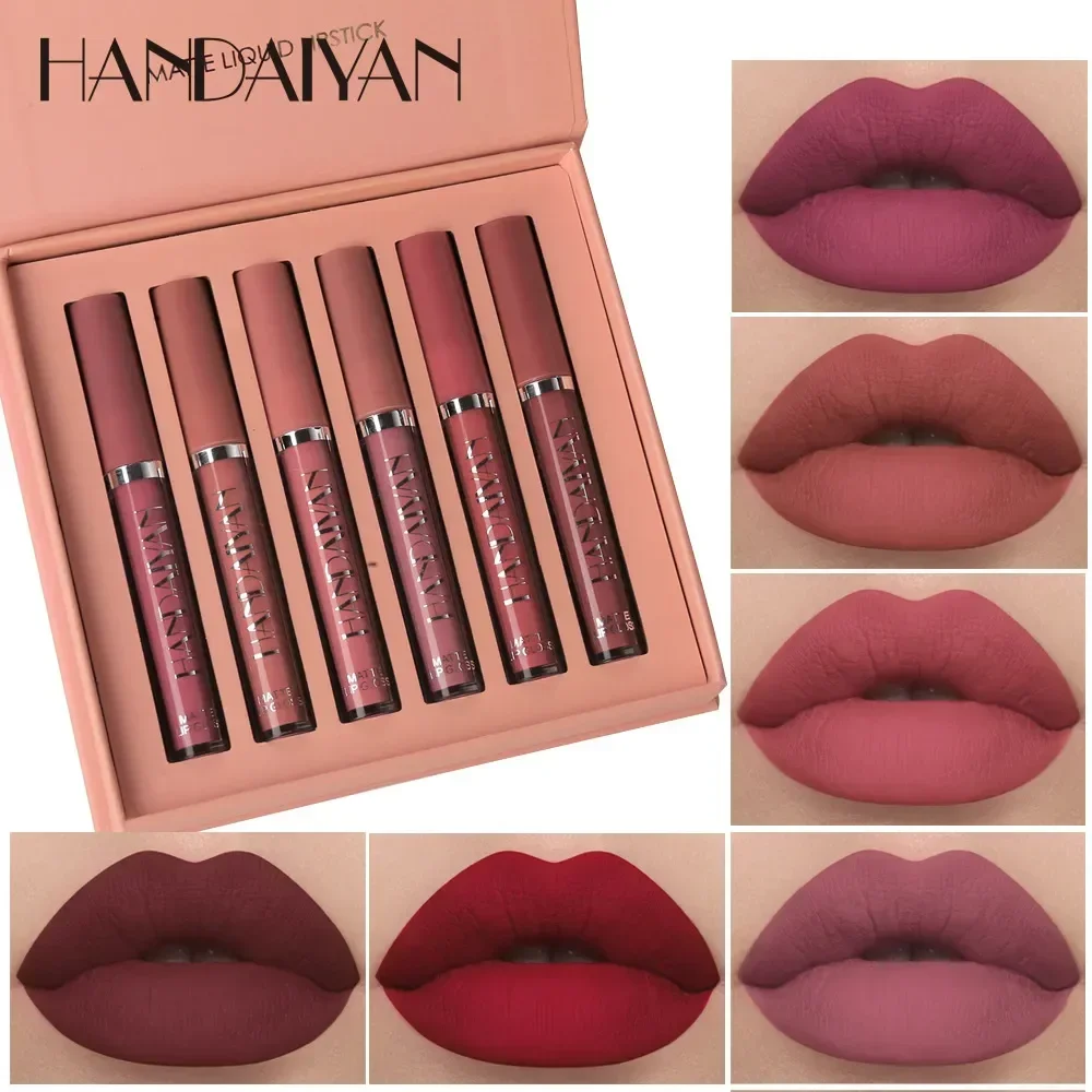 HANDAIYAN 6 PCS Lipstick Set M – обзор и цена Beauty Huda Makeup