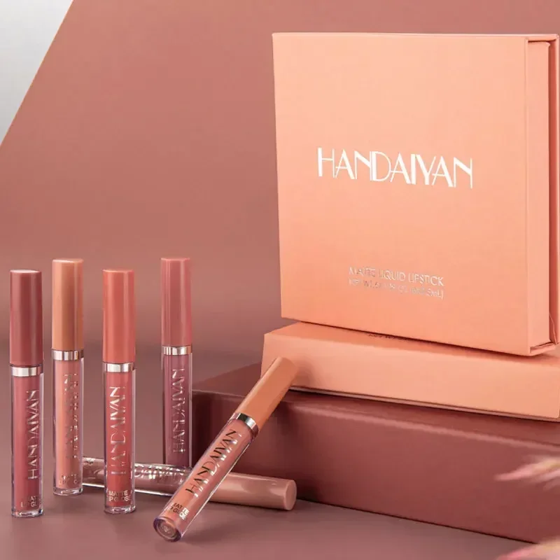 HANDAIYAN 6 PCS Lipstick Set M – обзор и цена Beauty Huda Makeup