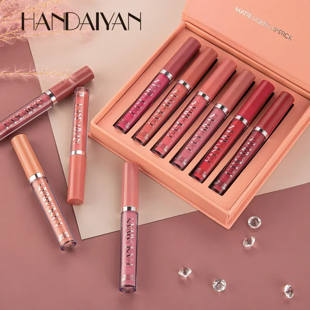 HANDAIYAN 6 PCS Lipstick Set M – обзор и цена Beauty Huda Makeup
