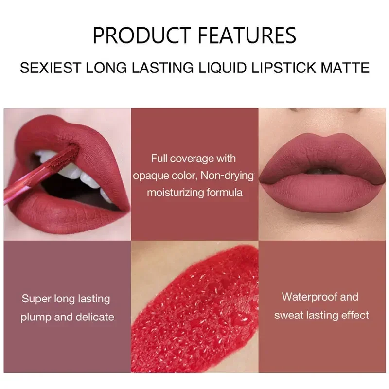 HANDAIYAN 6 PCS Lipstick Set M – обзор и цена Beauty Huda Makeup