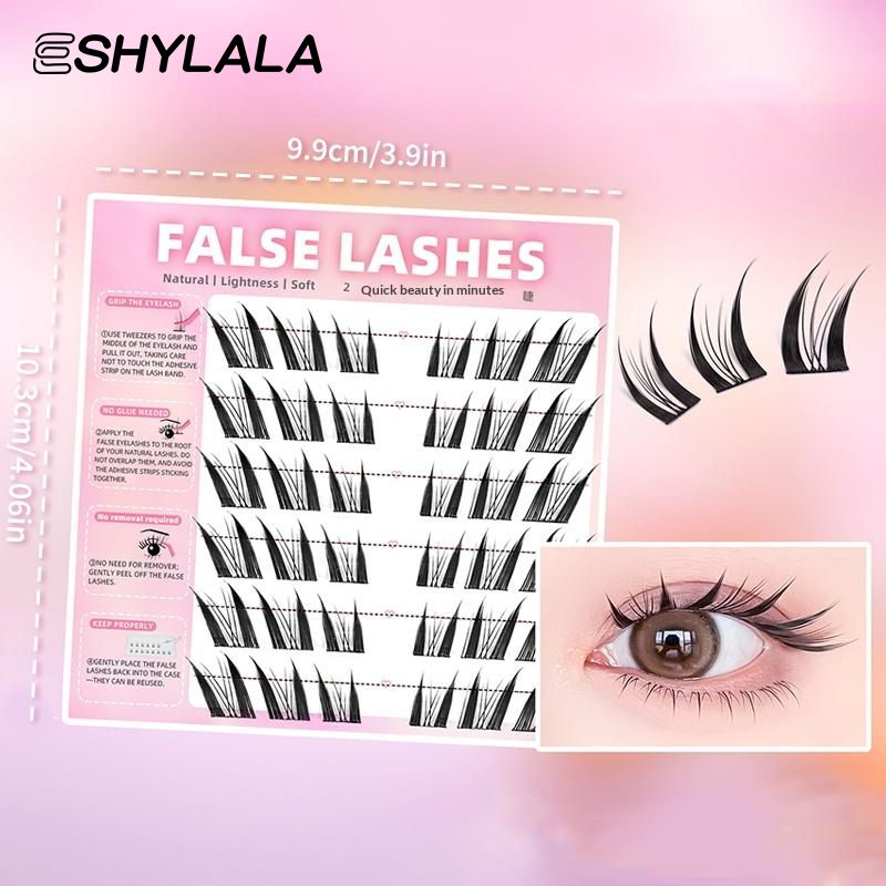 Dense False Eyelashes 6 Rows N – обзор и цена False Eyelashes Natural