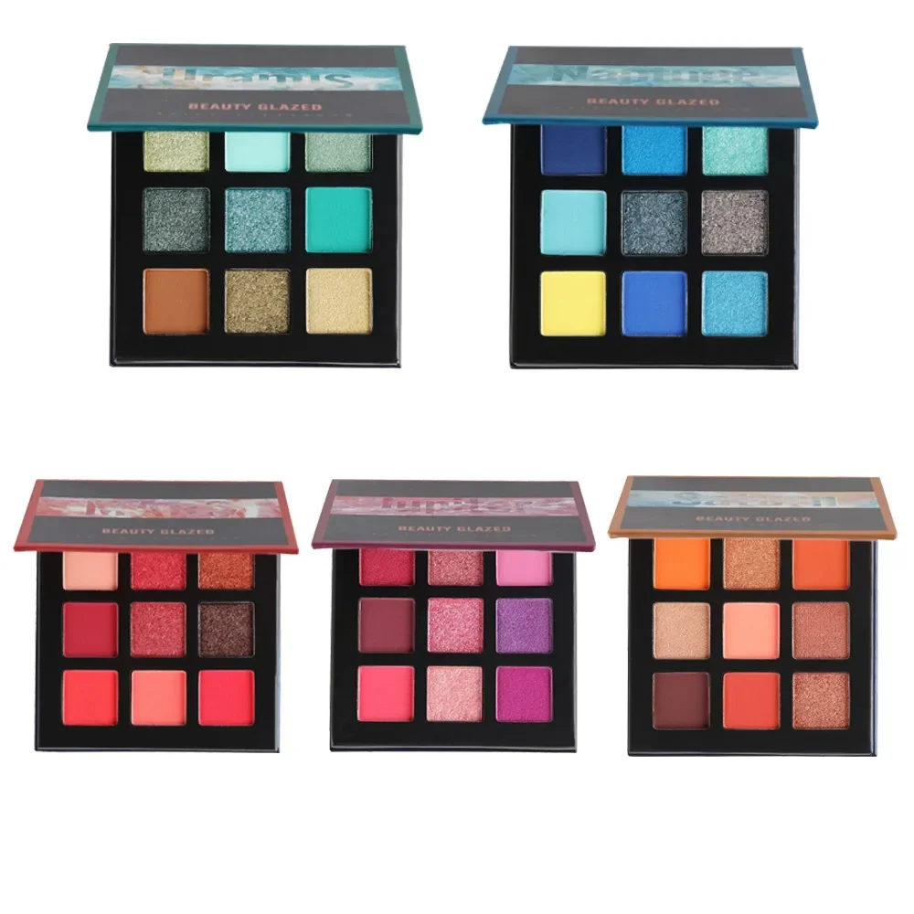 Beauty GLAZED Eyeshadow Palett – обзор и цена Beauty Makeup Eyeshadow Palette