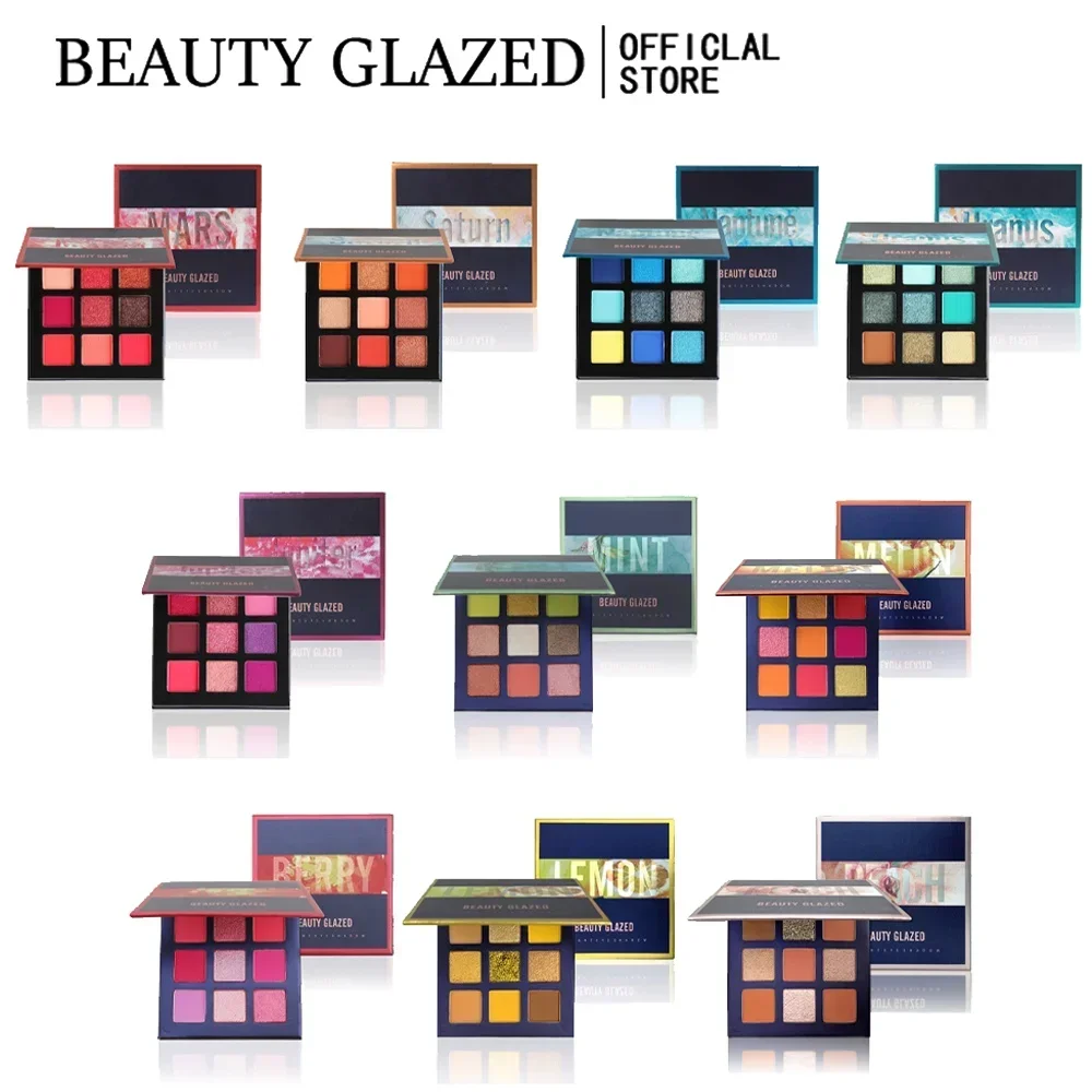 Beauty GLAZED Eyeshadow Palett – обзор и цена Beauty Makeup Eyeshadow Palette