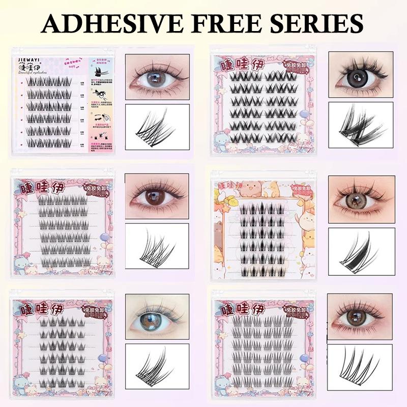 6 Rows Diy Segmented False Eye – обзор и цена False Eyelashes Natural