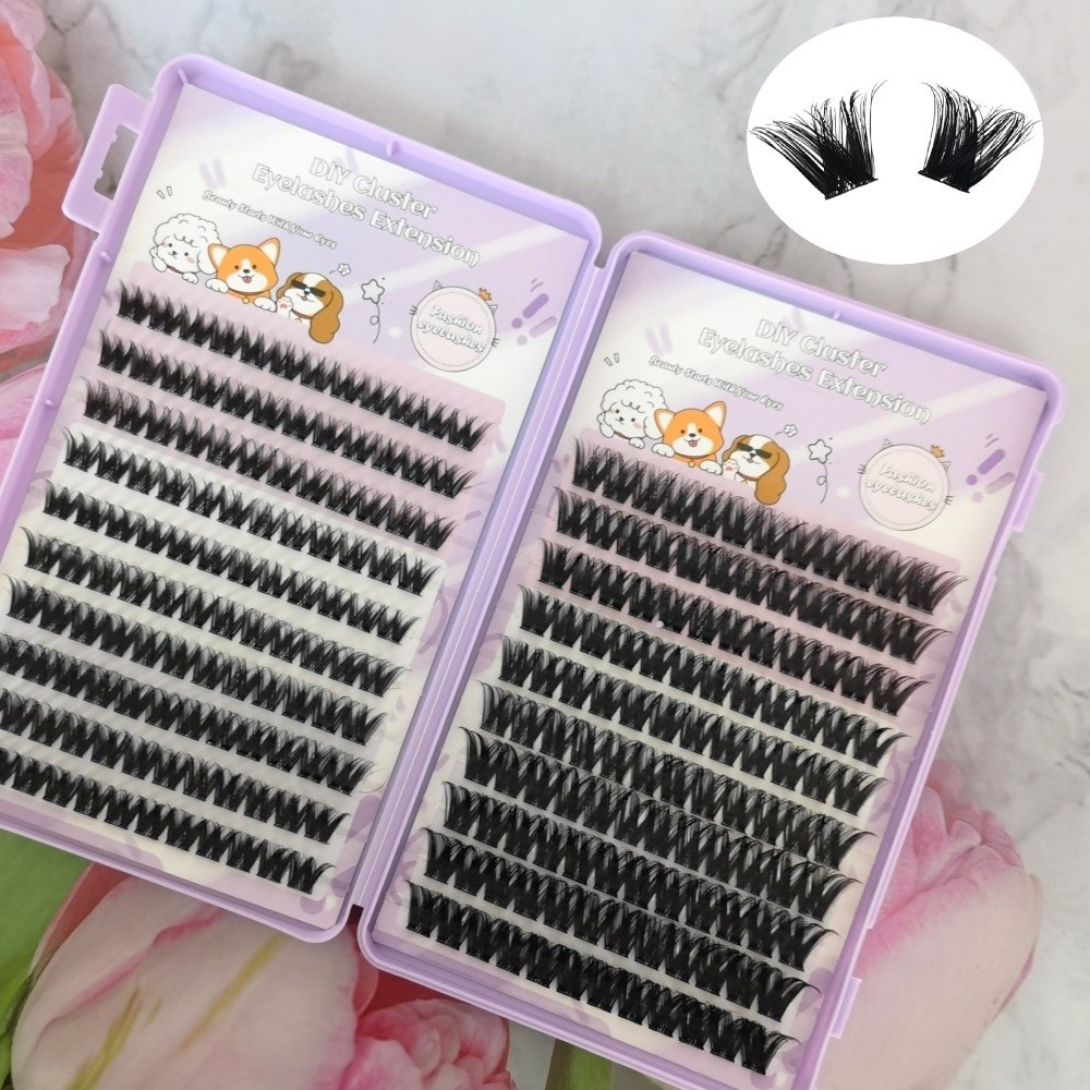 10/20/32Rows Curvature D Dense – обзор и цена False Eyelashes Natural