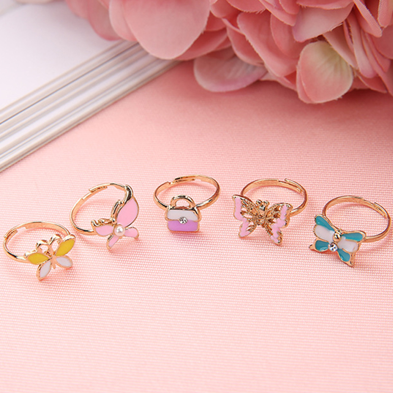 10/20 pcs Children Cute Ring A – обзор и цена Beauty Makeup Fashion