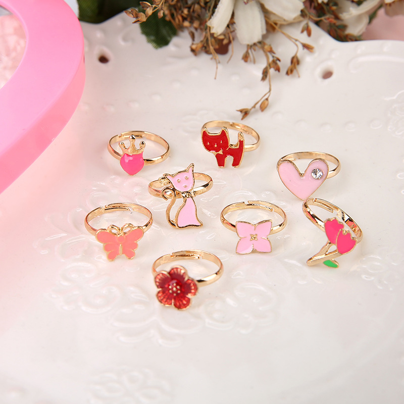 10/20 pcs Children Cute Ring A – обзор и цена Beauty Makeup Fashion
