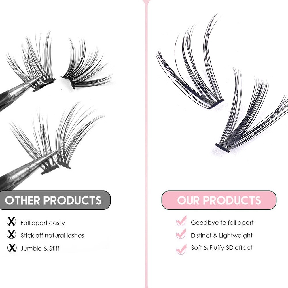 8-16mm Length False Eyelashes  – обзор и цена False Eyelashes Natural
