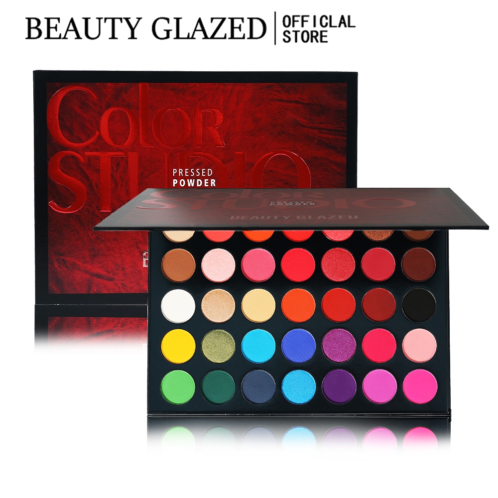 BEAUTY GLAZED Palette Eyeshado – обзор и цена Beauty Makeup Eyeshadow Palette