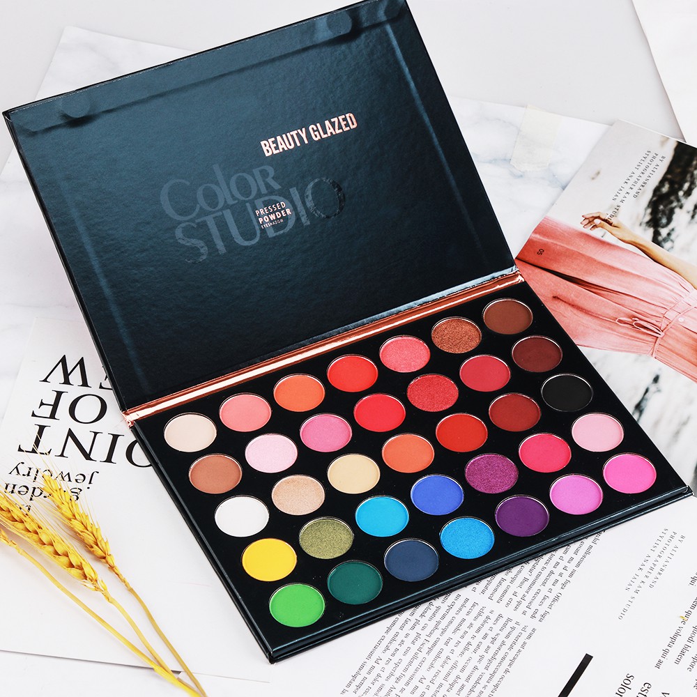 BEAUTY GLAZED Palette Eyeshado – обзор и цена Beauty Makeup Eyeshadow Palette