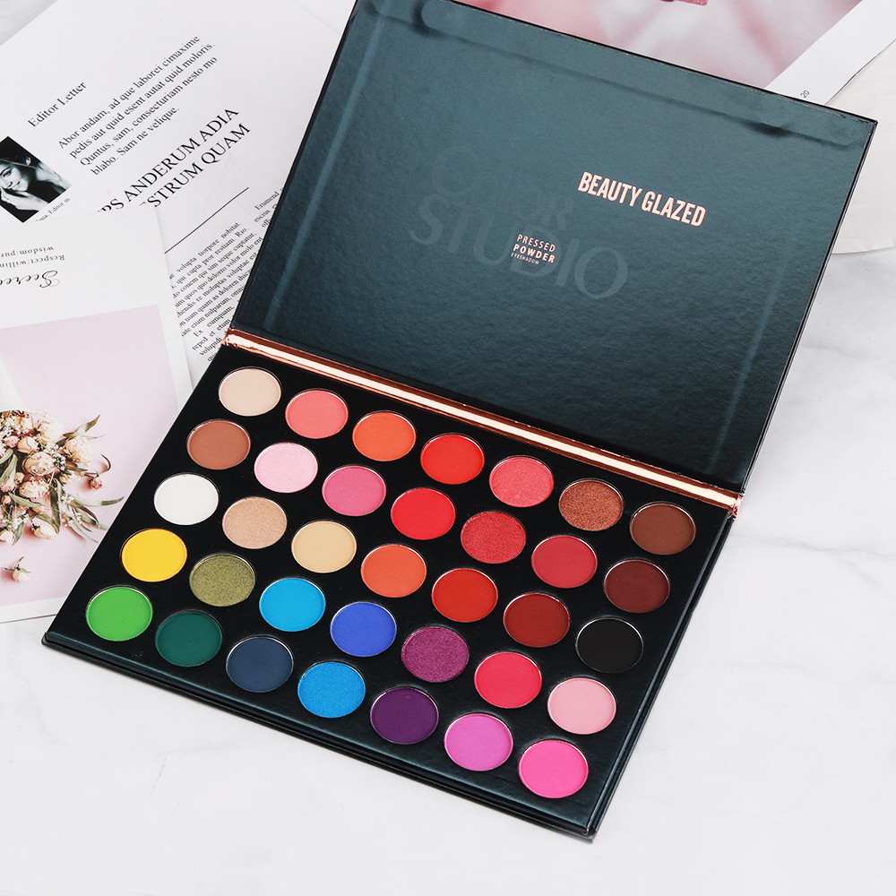 BEAUTY GLAZED Palette Eyeshado – обзор и цена Beauty Makeup Eyeshadow Palette