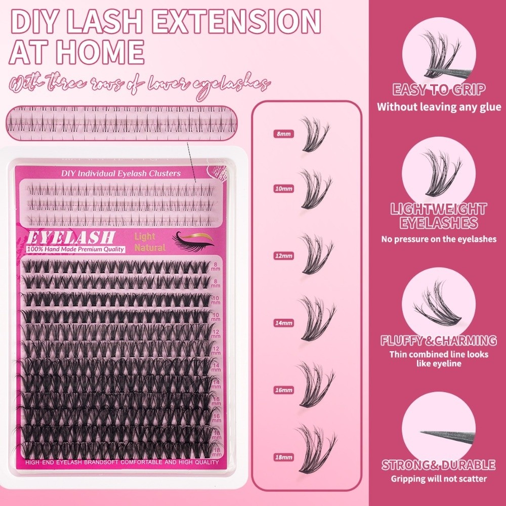 8-18mm Length False Eyelashes  – обзор и цена False Eyelashes Natural