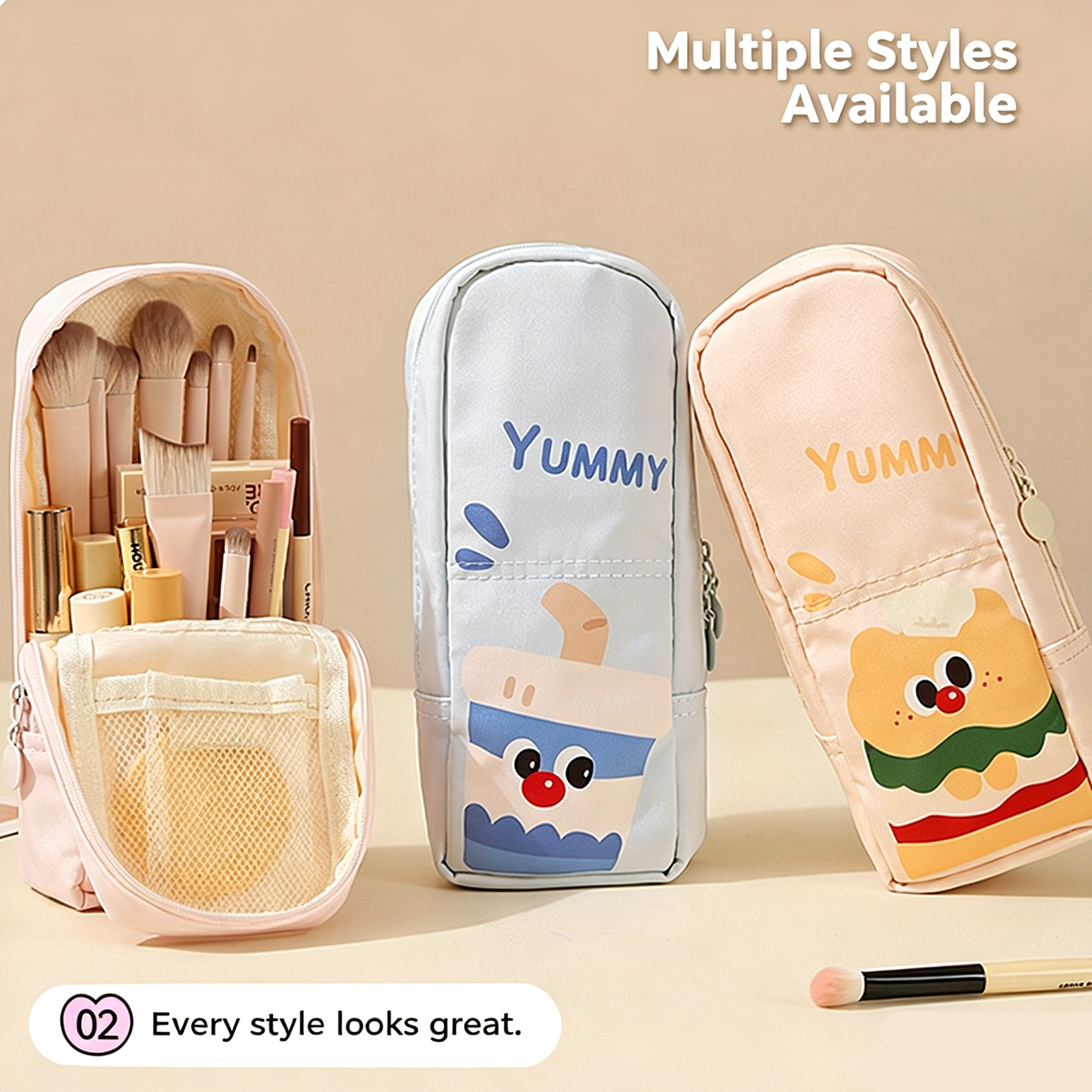 1Pcs Cosmetic Bag Travel Stand – обзор и цена Beauty For You Makeup