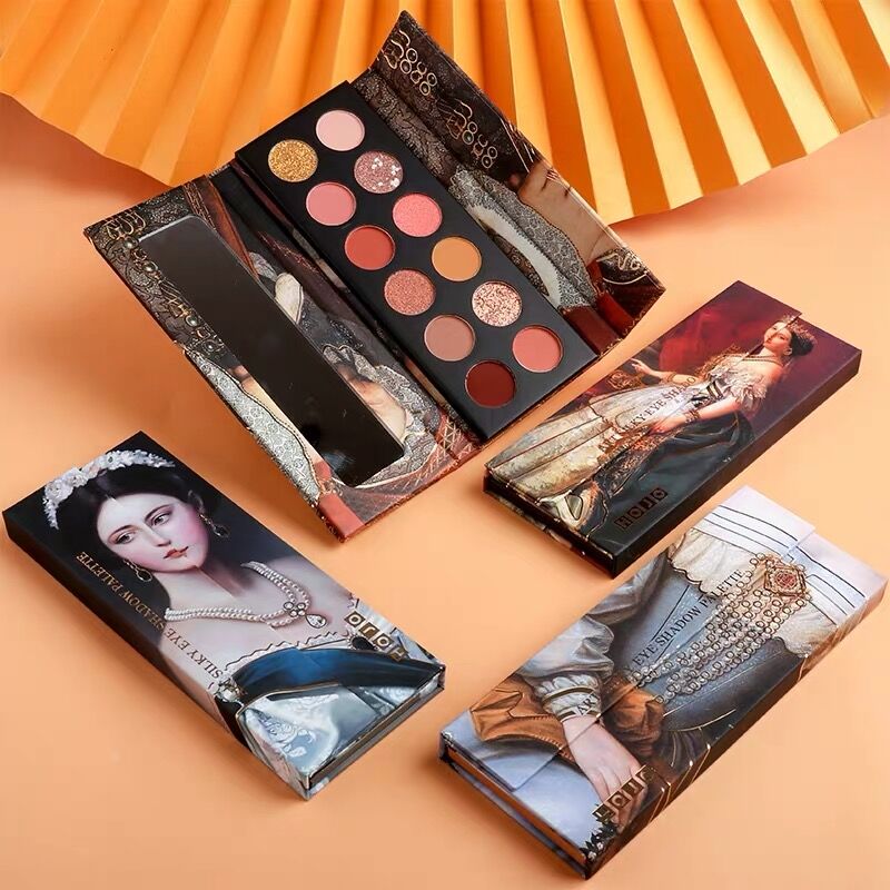 12 Color Nude Shimmer Eyeshado – обзор и цена Beauty Makeup Eyeshadow Palette