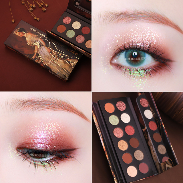 12 Color Nude Shimmer Eyeshado – обзор и цена Beauty Makeup Eyeshadow Palette